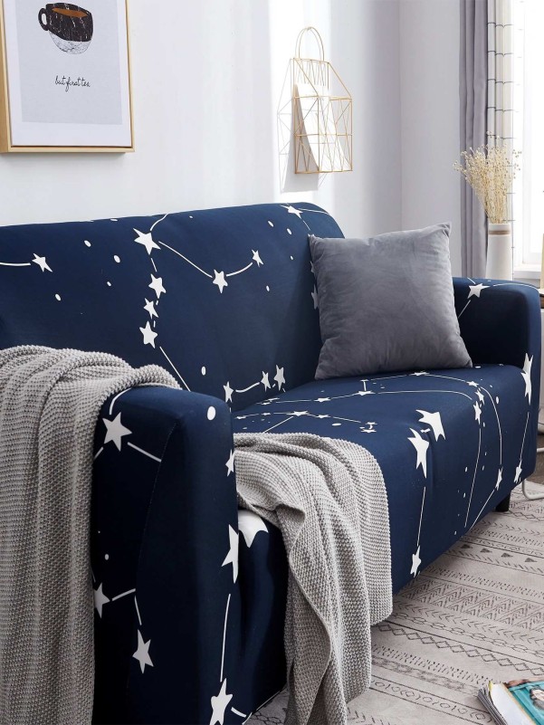 Star Print Stretchy Sofa Cover