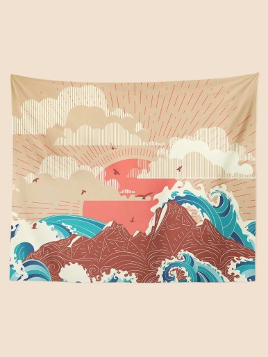Sun Print Tapestry