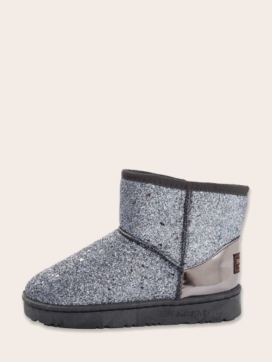 Glitter Snow Boots
