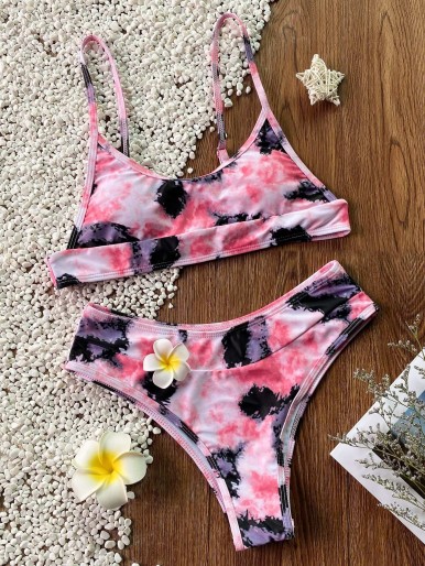 Tie Dye Bikini Swimsuit