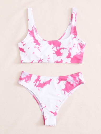 Tie Dye Bikini Swimsuit