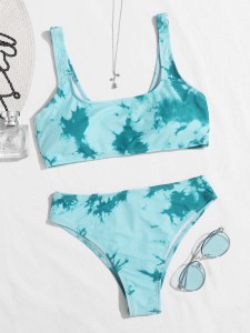 Tie Dye Bikini Swimsuit