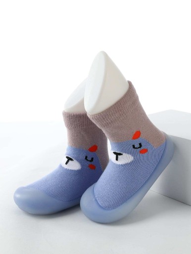 Toddler Boys Cartoon Graphic Sock Sneakers