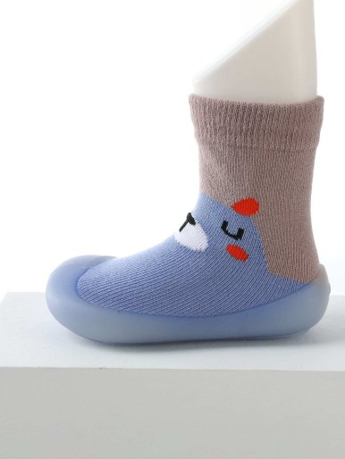 Toddler Boys Cartoon Graphic Sock Sneakers
