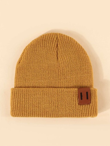 Toddler Kids Minimalist Knit Beanie