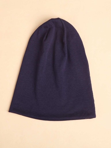 Toddler Kids Plain Beanie