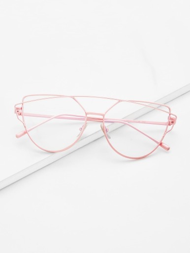 نظارات ذات عدسات مسطحة