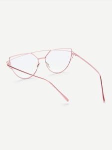 Top Bar Flat Lens Glasses