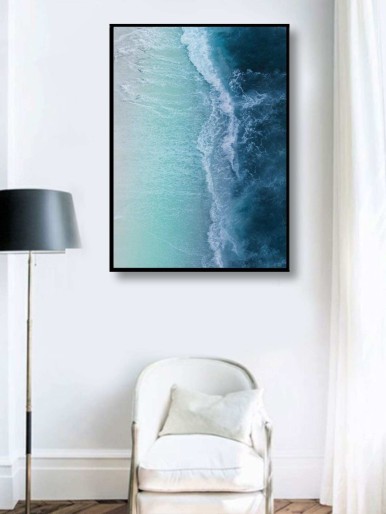 Waves Print Diamond Painting Without Frame