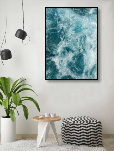 Waves Print Diamond Painting Without Frame