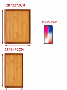 Wooden Cutlery Tray 1pc