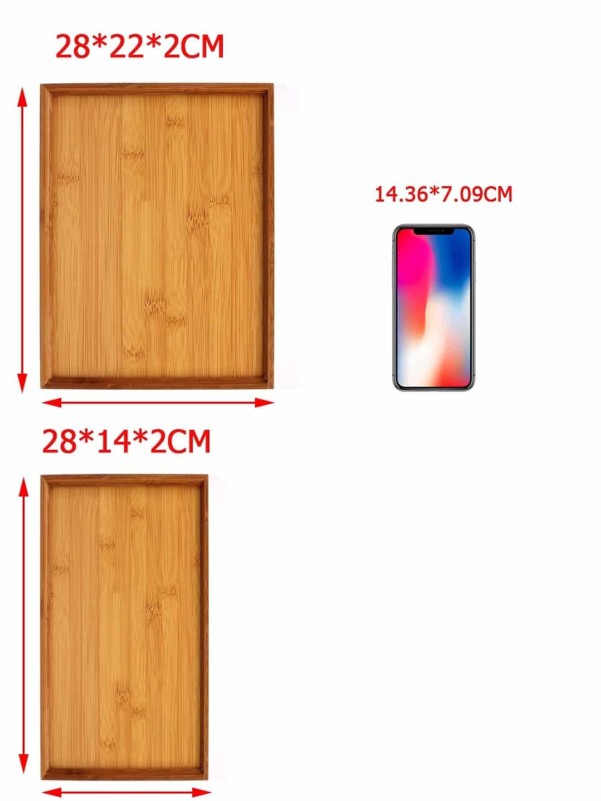 Wooden Cutlery Tray 1pc