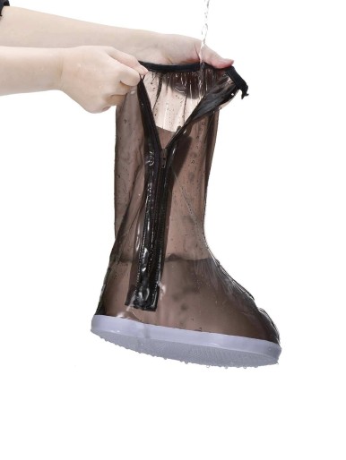 Zipper Long Waterproof Shoes Cover