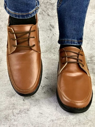 Men's shoes, black sole