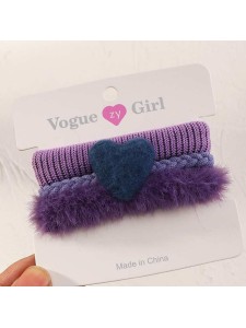The New Korean Version Of The New Woolen Yarn Love Braided Hair Tie Cute Girl Headband