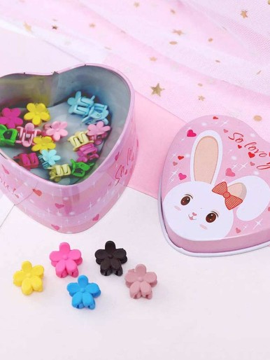 Cute Girl Baby Love Boxed Cartoon Hairpin