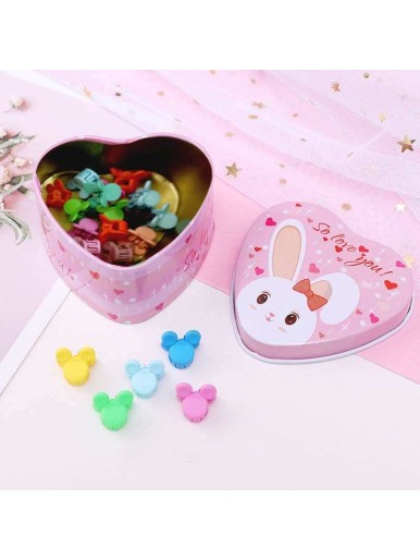 Cute Girl Baby Love Boxed Cartoon Hairpin