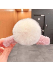 Cute Large Hair Ball Catching Clip Fashion Hair Accessories