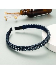 Korean Style Hair Band Thin Edge Handmade Crystal Headband Fashion