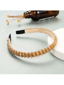 Korean Style Hair Band Thin Edge Handmade Crystal Headband Fashion