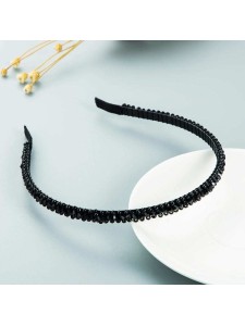 Korean Style Personality Simple Fine Edge Handmade Crystal Fashion