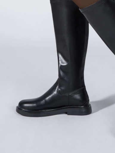 SHEIN black high Boots for Women