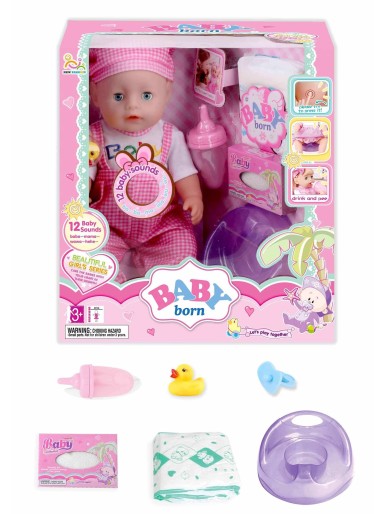 16"Doll set with IC,excl.batt.