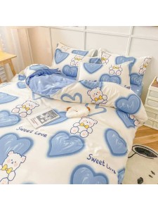 Duvet CoverSet seat love Without Filler