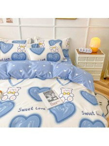 Duvet CoverSet seat love Without Filler