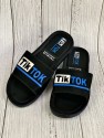 Men's blue tik tok slippers