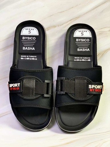 black sico slippers