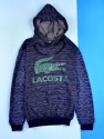 Lacoste Blue Sweatshirt With Hooded Lacoste