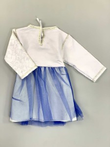 White and blue set for girls