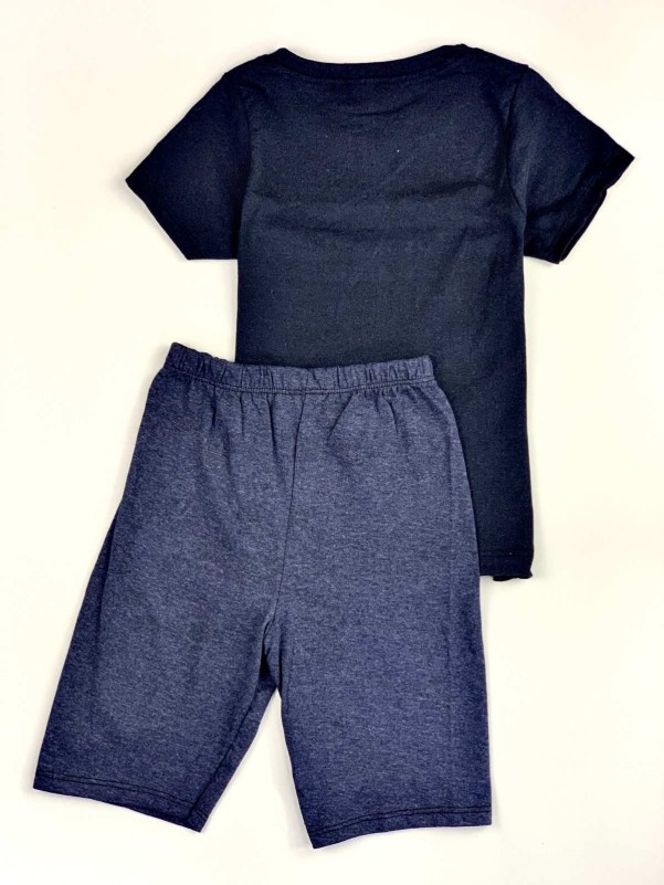 Boys navy blue set with life . shirt