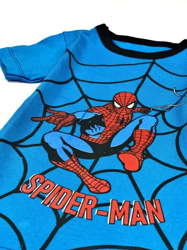 Boys' blue set with T-shirt SPIDER MAN