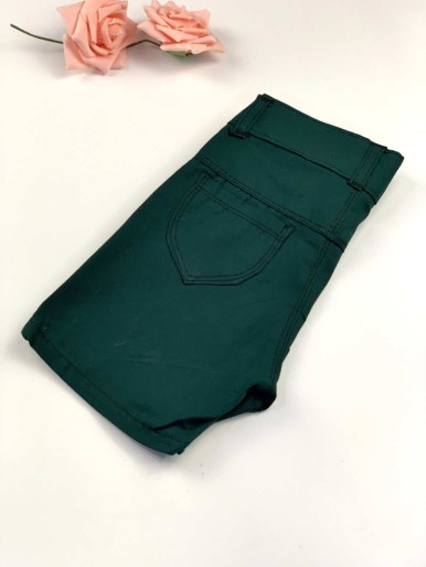 Girls green jeans shorts 56