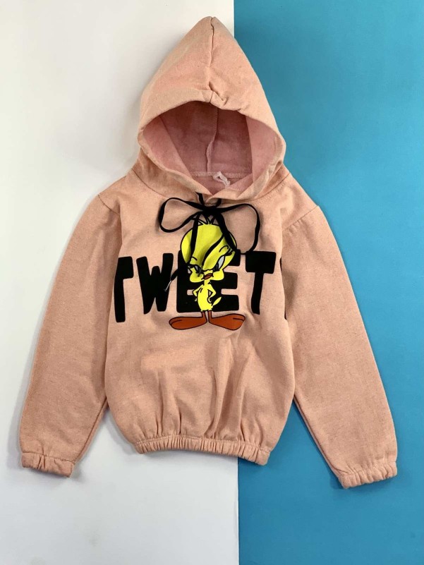 TWEETY GIRL'S HELLO HOODIE