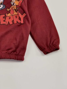 TOM & JERRY Boys' Red Hoodie