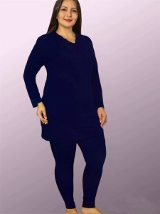 Blue long sleeve pajama