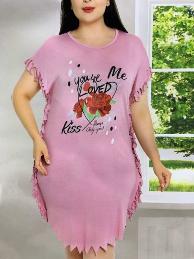 kiss me pink nightgown