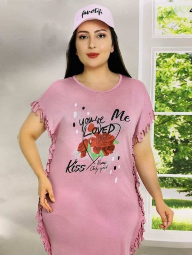 kiss me pink nightgown