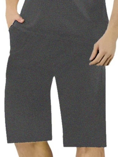 Men's pajamas, gray and red, two pieces