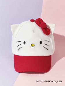 SHEIN X Hello Kitty and Friends Girls Cartoon Baseball Cap