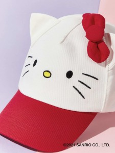 SHEIN X Hello Kitty and Friends Girls Cartoon Baseball Cap