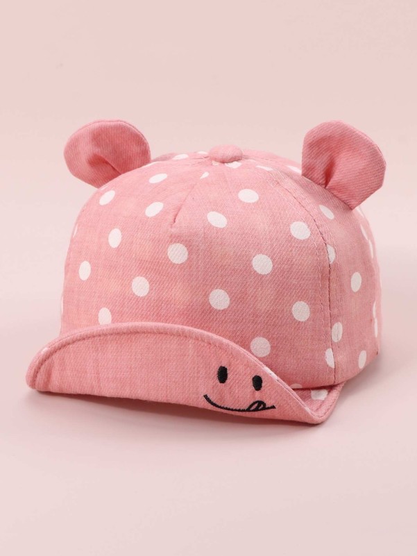 Toddler Kids Polka Dot Baseball Cap