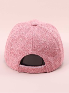 Letter embroidered baseball cap for toddler girls