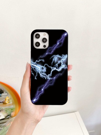 Lightning Print Phone Case