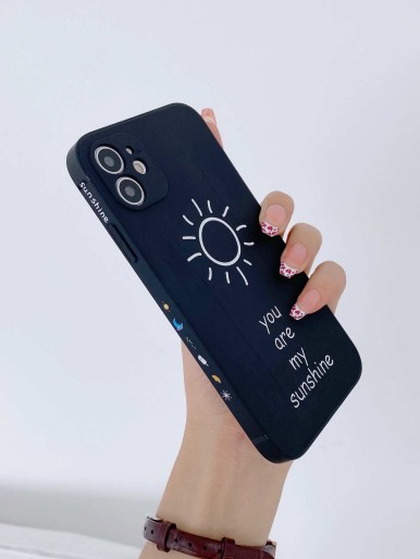 Sun Pattern Phone Case