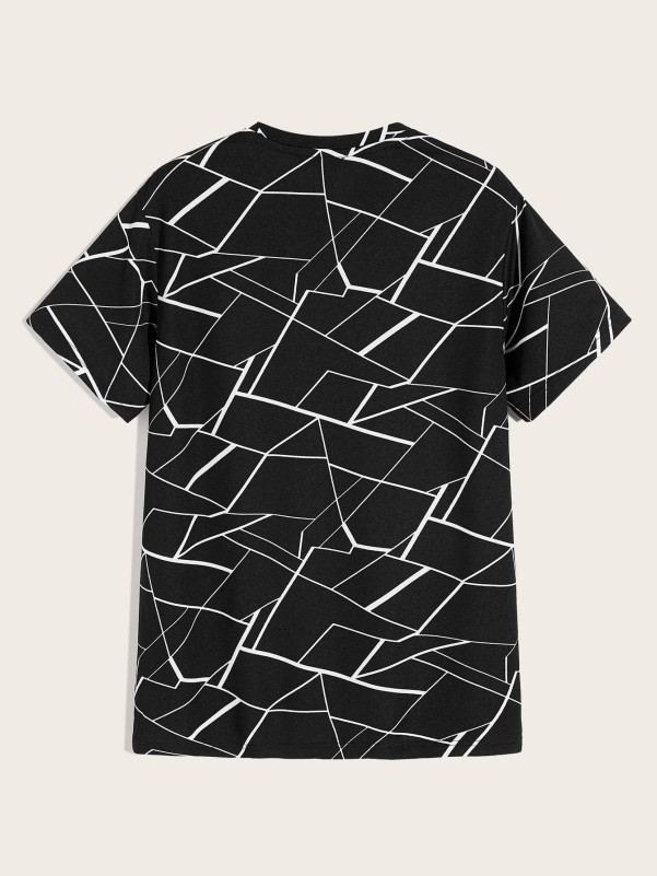 Guys Geo Print Tee