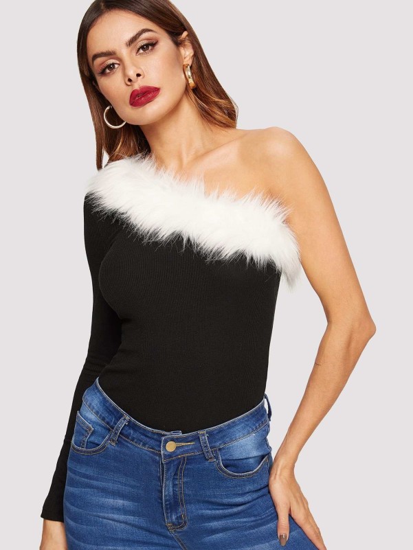 One discount shoulder fur